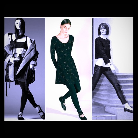 Modern Chic & Comfy Black Step•N•Flex Ballet Flats - Picture 6 of 15